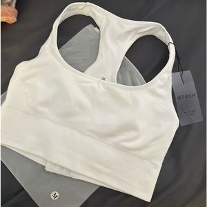 Nvgtn white ignite bra